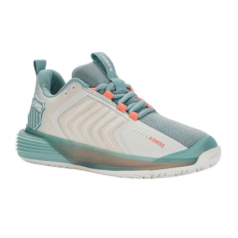 Kswiss Ultrashot 3 Donna Bianco Verde | Ofertas de padel