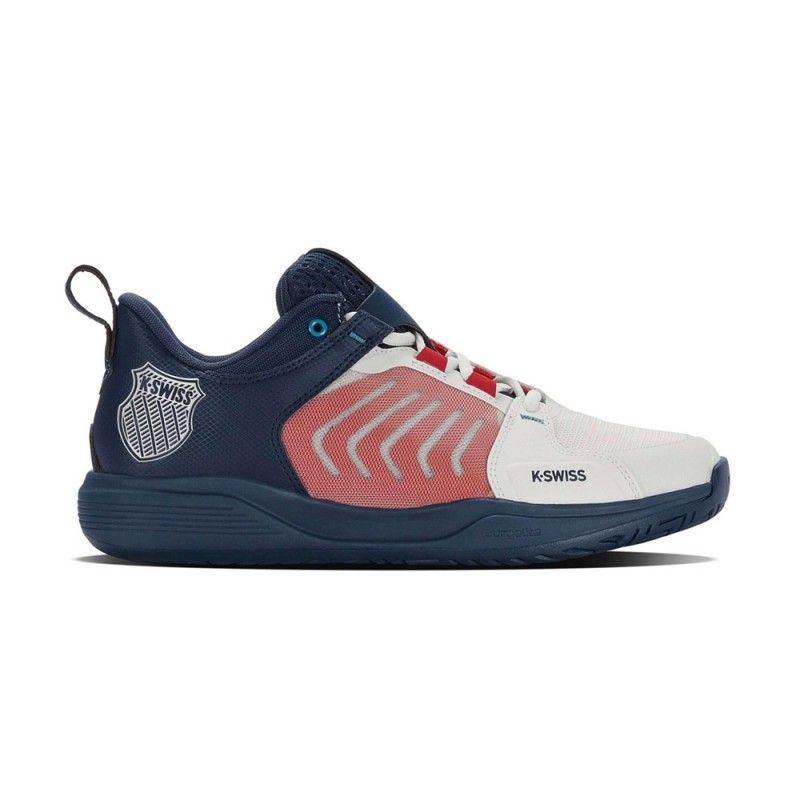 Kswiss Ultrashot Team White Navy Blue |Padel offers