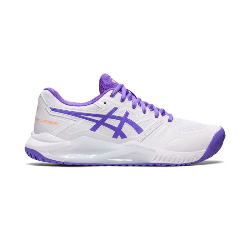 Asics Gel-Challenger 13 Branco Lilás Feminino 1042a164-104 | Ofertas de padel