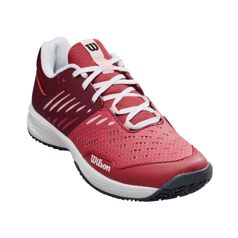 Wilson Kaos Comp 3.0 W Rosso Bianco Donna | Ofertas de padel