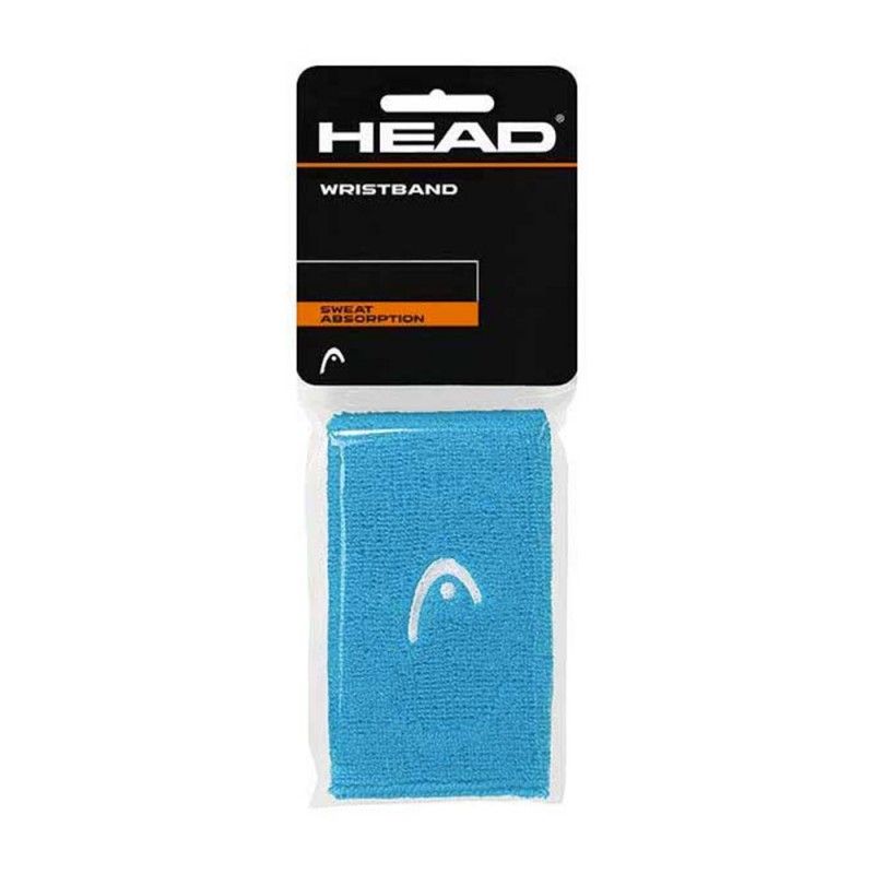 Pulseira Head Logótipo 5" azul-turquesa | Ofertas de padel