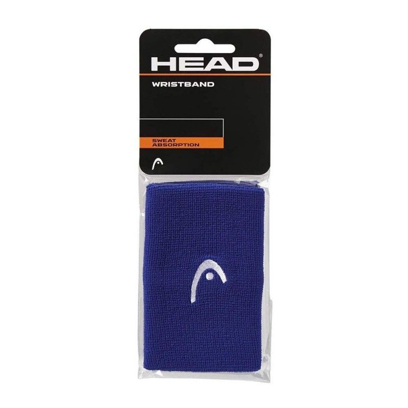 Muñequera Head 5" Azul | Ofertas de pádel