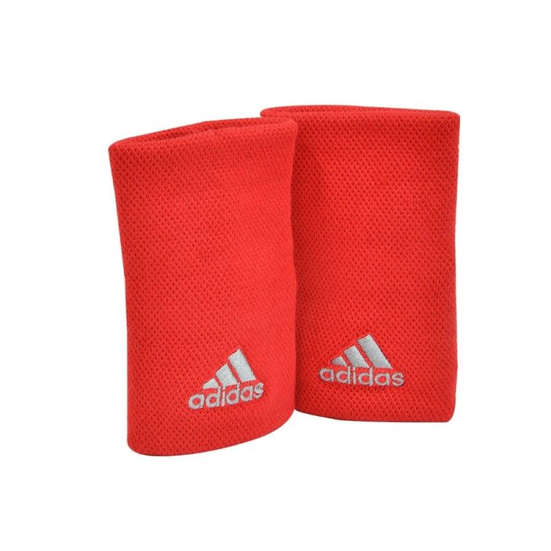 Polsino grande Adidas Tennis Rosso Grigio | Ofertas de padel