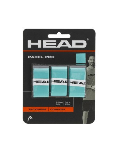 3 Pack Overgrip Head Padel Pro Menta |Padel offers