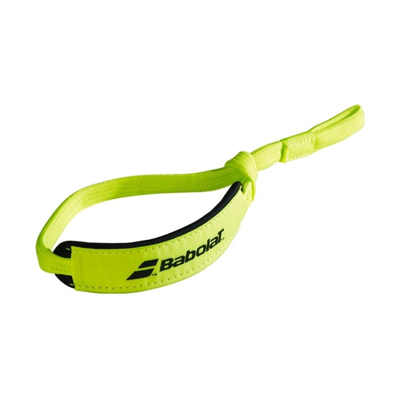 Lanyard Babolat Wrist Strap Pad Yellow Ofertas De P del