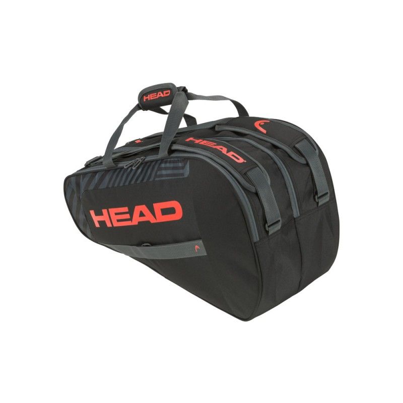 Paletero Head Base Preto Laranja | Ofertas de padel