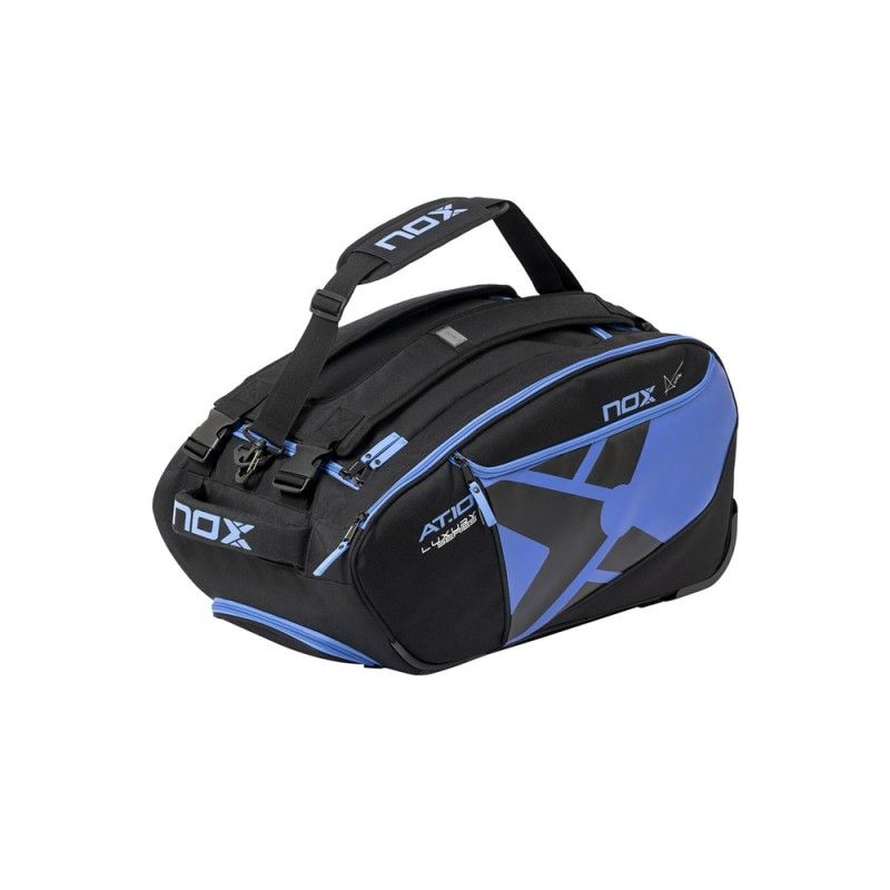 Paletero Nox At10 Trolley de competição Preto Azul | Ofertas de padel