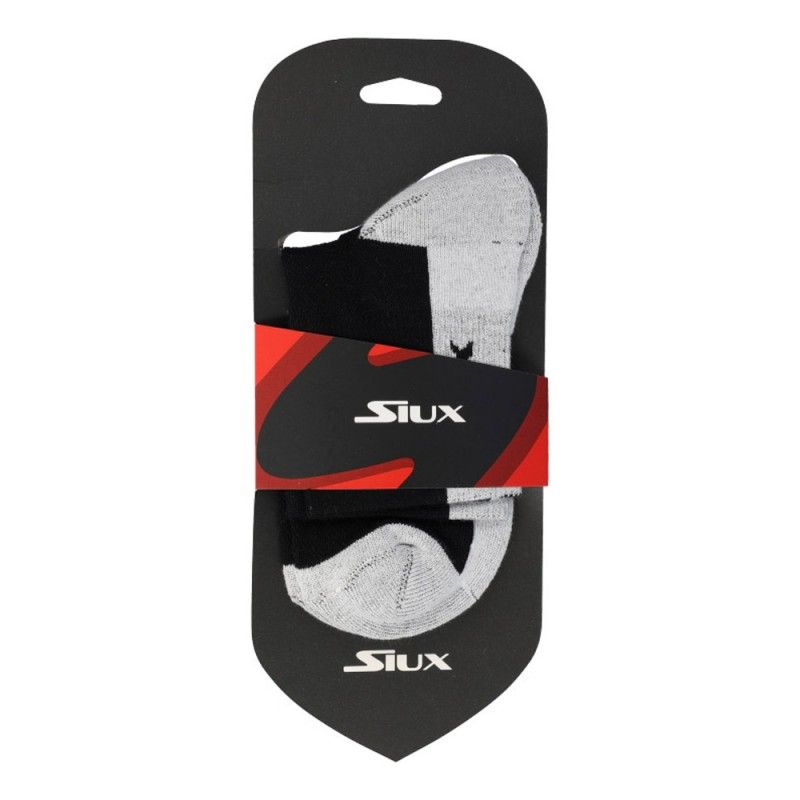 Meias Siux Meias Crow Preto Branco | Ofertas de padel