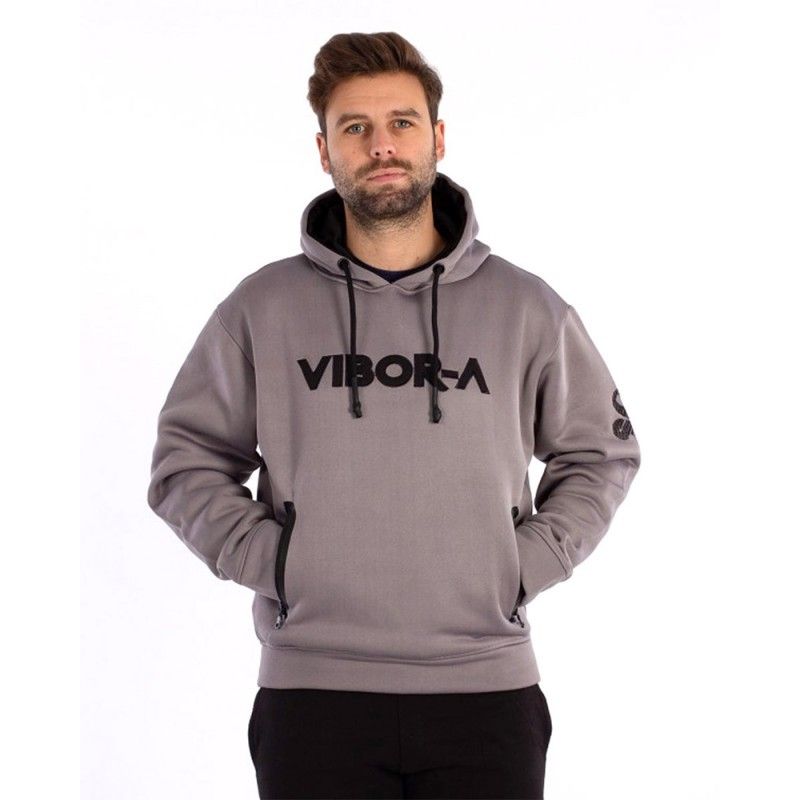 Felpa Vibor-A Grigio Yarara | Ofertas de padel