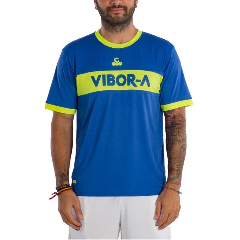 Maglietta Vibor-A Veleno blu elettrico | Ofertas de padel