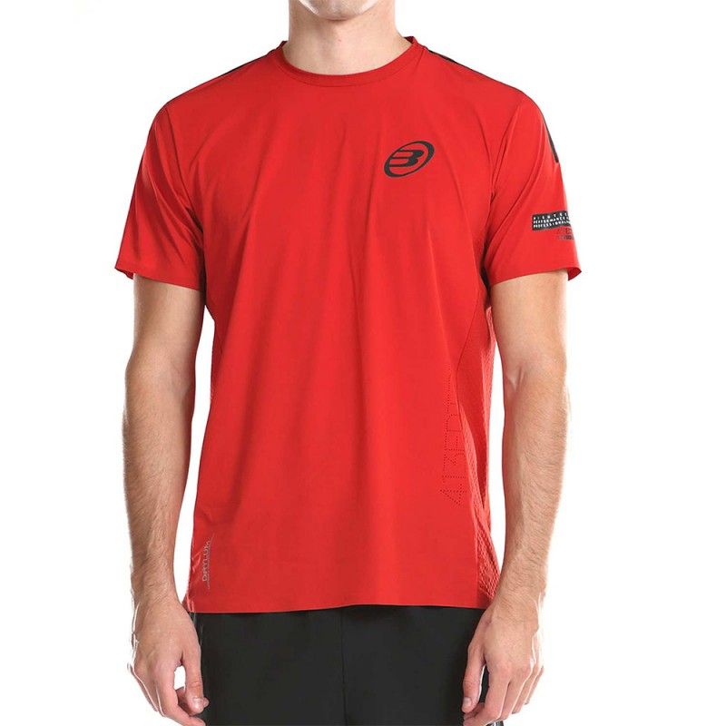 Camiseta Bullpadel Odeon Paprica | Ofertas de padel